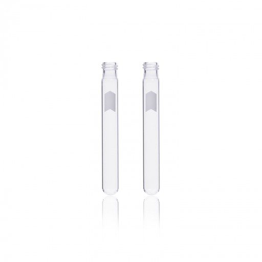 Tubo De Cultivo Desechable, Roscado, Sin Tapa, Marking Spot - 16 X 150