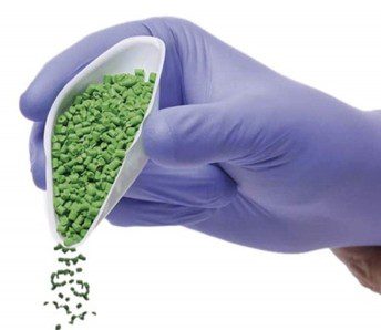 Charola PS para pesar forma diamante 100ml