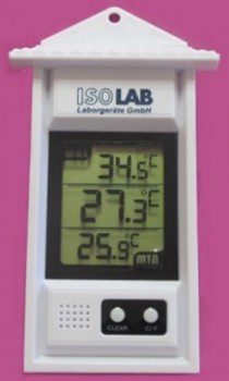 Termómetro digital máx./min.