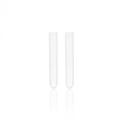 Tubo Cultivo Desechable Plástico (Poliestireno) 12 X 75