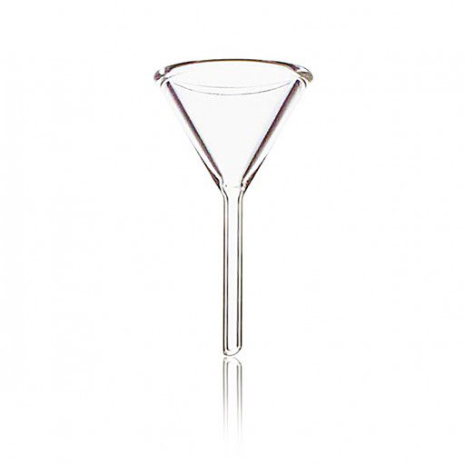 Embudo Cónico, Tallo Corto, 58° (Grados) 25 Mm