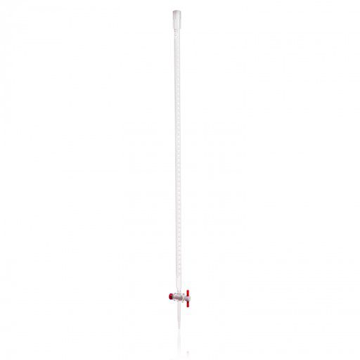 Bureta ,"A" Graduada, Recta, Llave Ptfe, Serializada Y Certificada 100 Ml